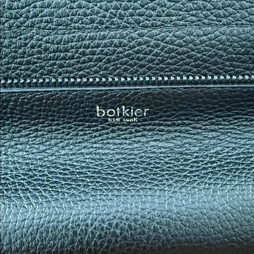 Botkier Soho Black Pebbled Leather Tote Bag